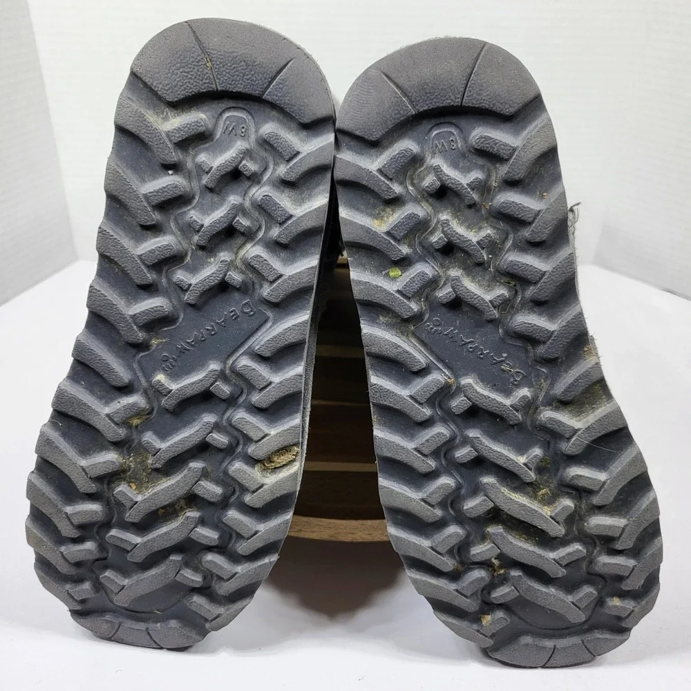 Bearpaw Women's Elle Tall‎ Wide Calf Suede Sheepskin Boots Charcoal Grey Size 8
